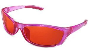 BLKBLULHT Glasses Kids NightFall pink