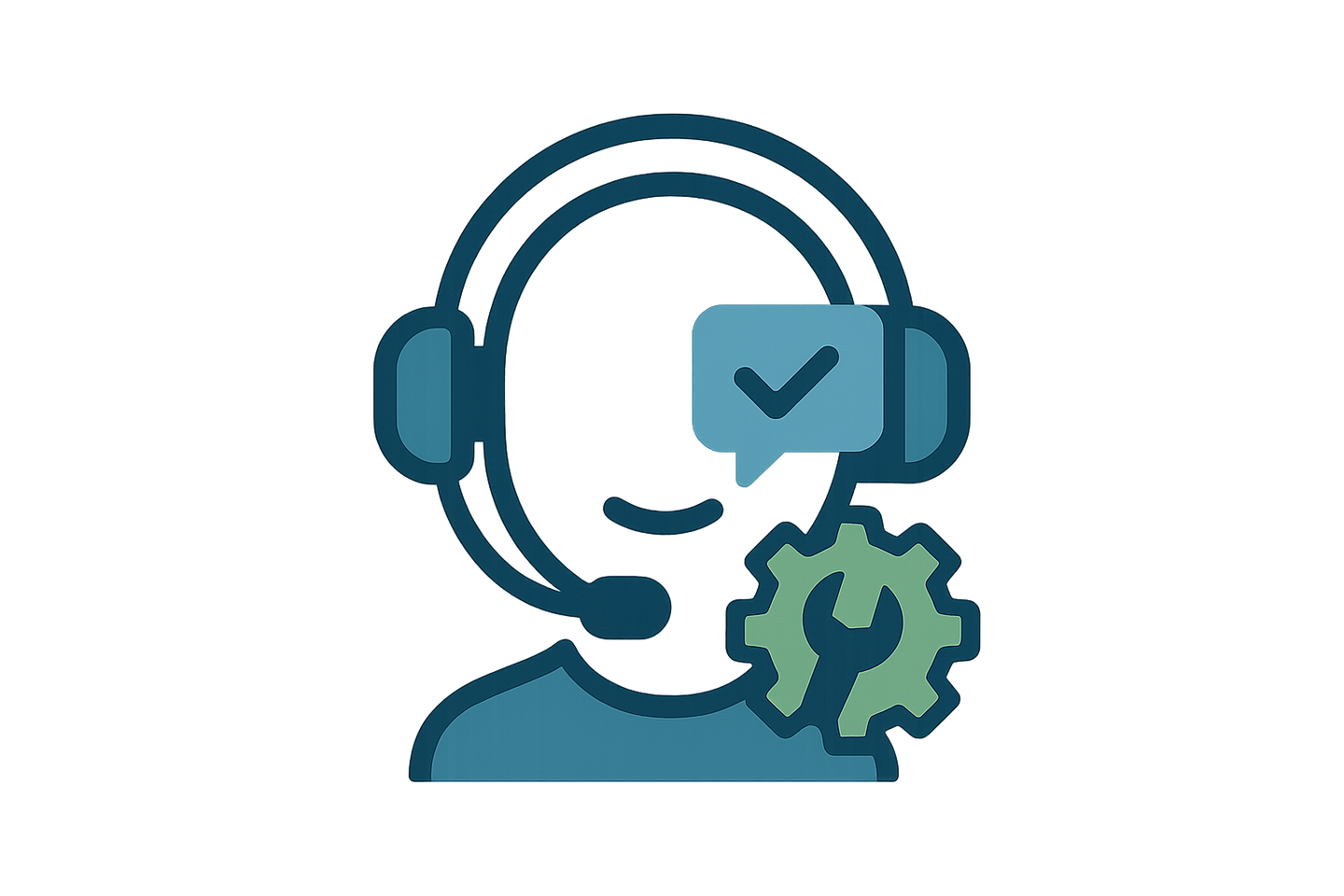 generate an icon for a customer service after sales help