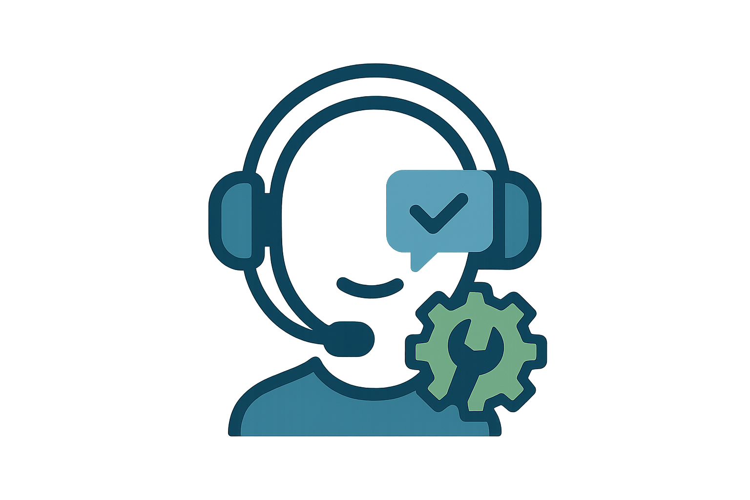 generate an icon for a customer service after sales help