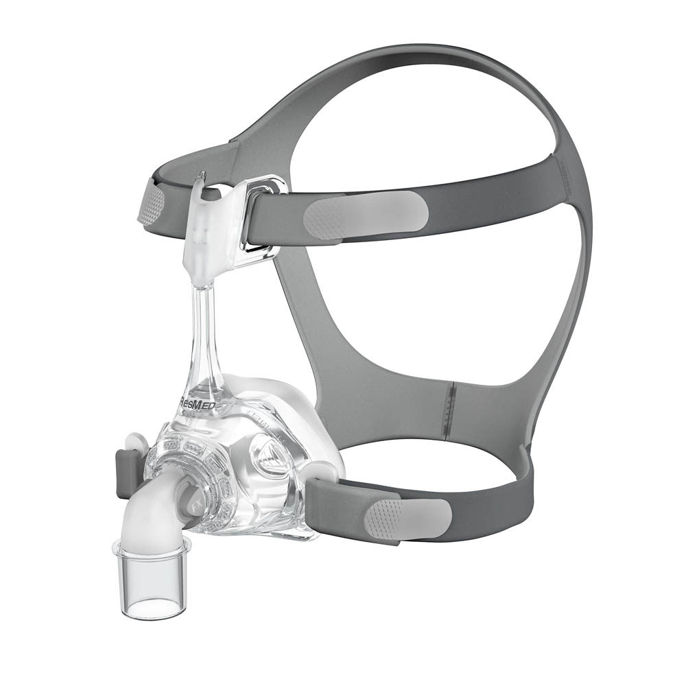 ResMed Mirage FX Nasal Mask tilted to the left