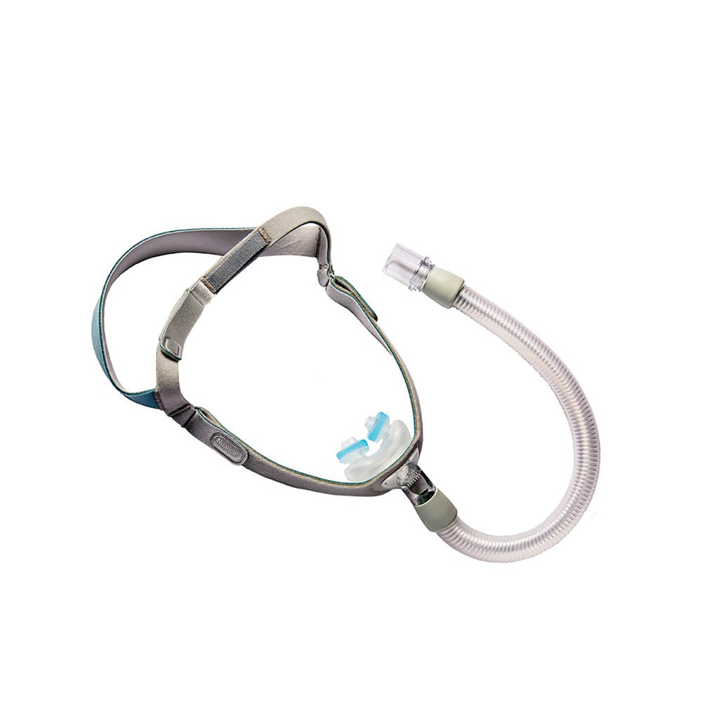 Philips Nuance Nasal Pillows Mask with Fabric Frame with CPAP tubing