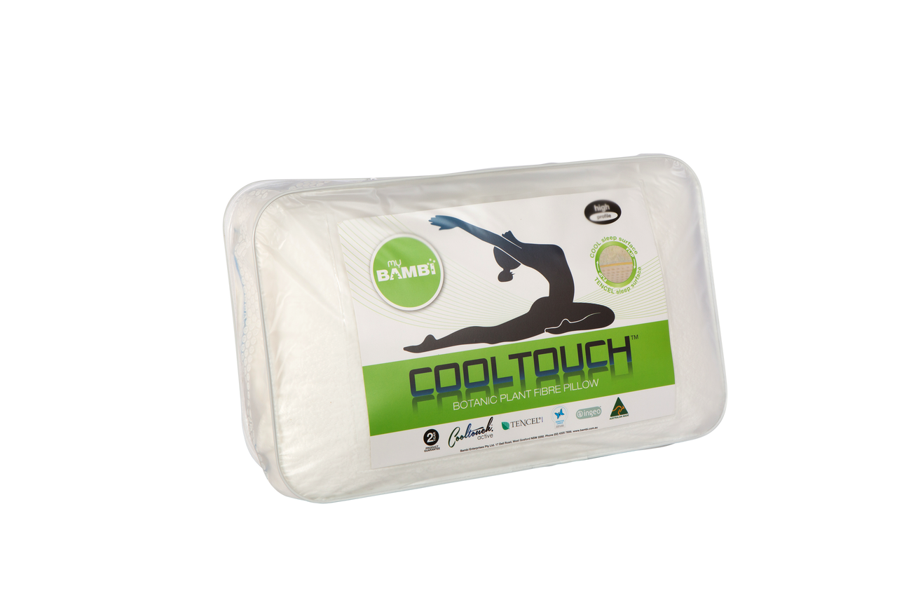 Bambi Cooltouch Flip Ingeo Pillow packaging