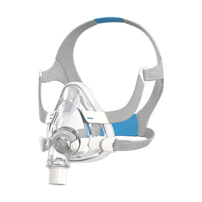 ResMed AirFit F20 tilted to the left